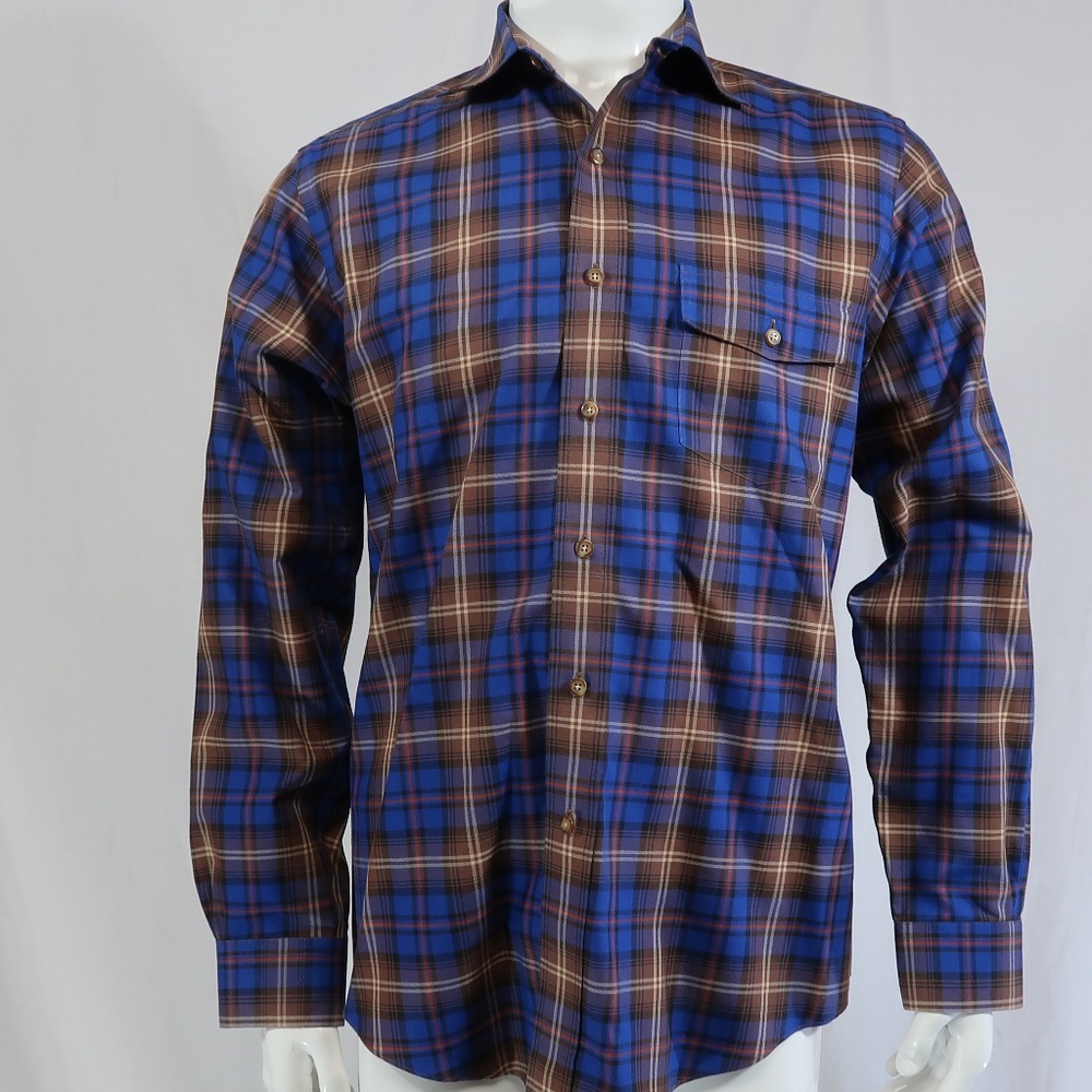 Brooks Brothers Men's Button down Dress Shirt Med.